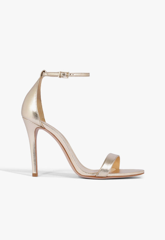 Cadey-Lee Metallic Sandal SPRING 25 5 Gold Metallic - Schutz Shoes