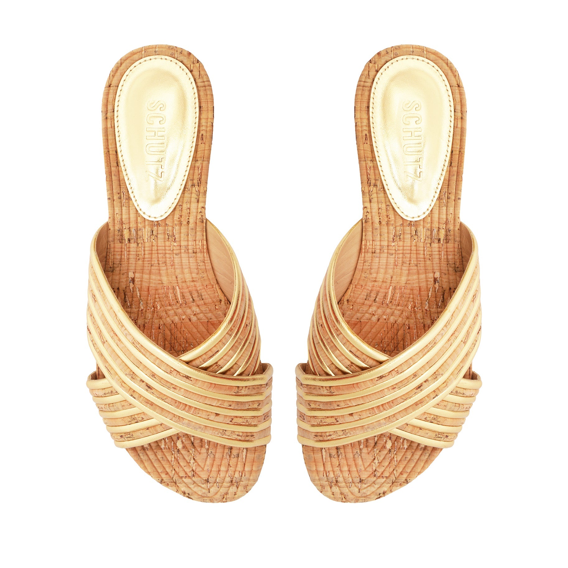 Latifah Cork Sandal OLD - Schutz Shoes