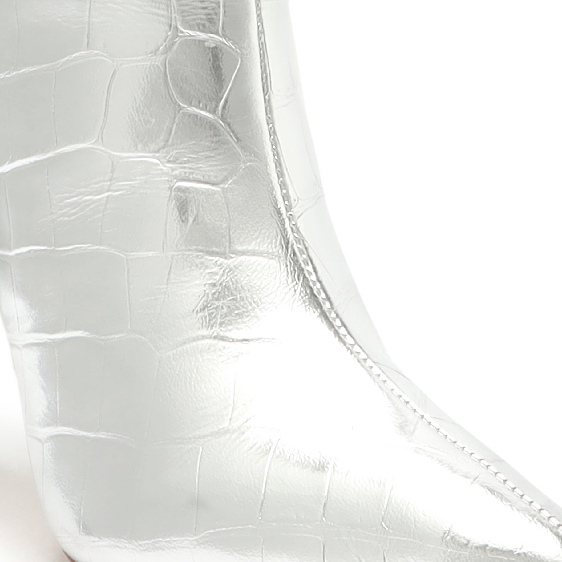 Maryana Crocodile-Embossed Leather Boot OLD - Schutz Shoes