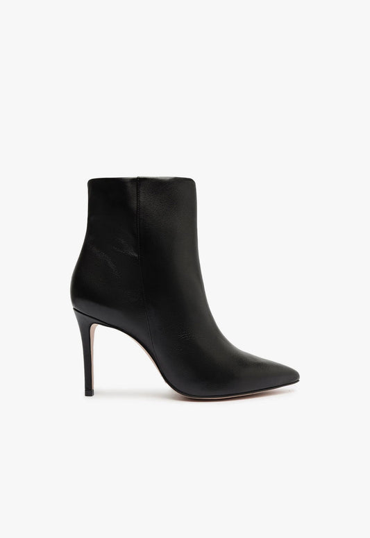 Magali Leather Bootie OLD 5 Black Leather - Schutz Shoes
