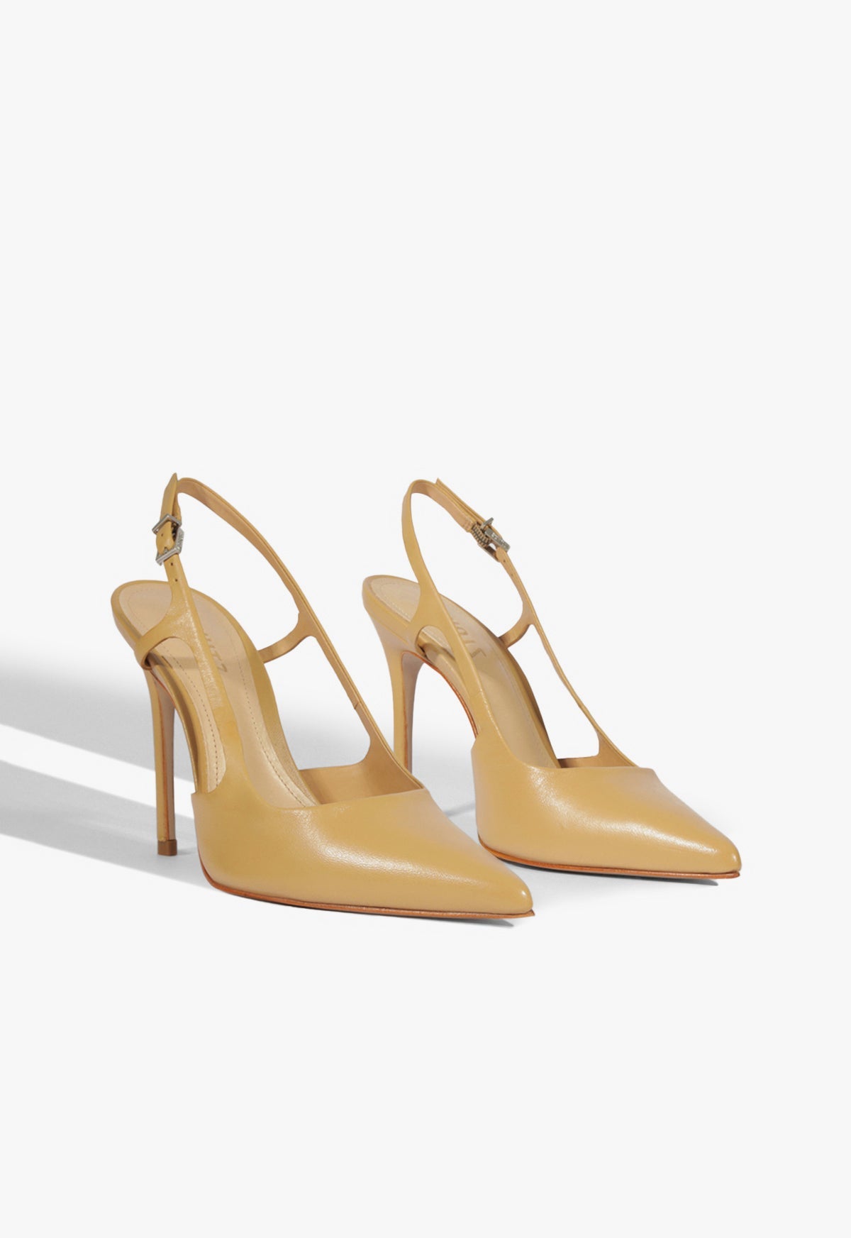 Boris High Stiletto Beige Pump SPRING 25 - Schutz Shoes