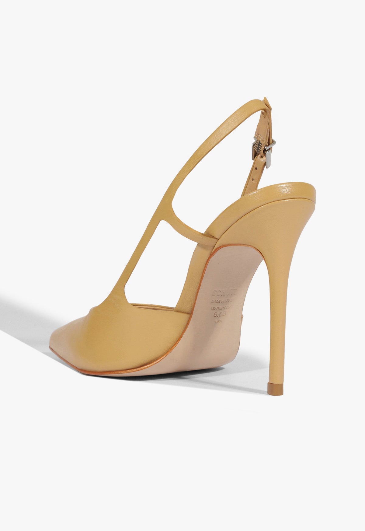 Boris High Stiletto Beige Pump SPRING 25 - Schutz Shoes