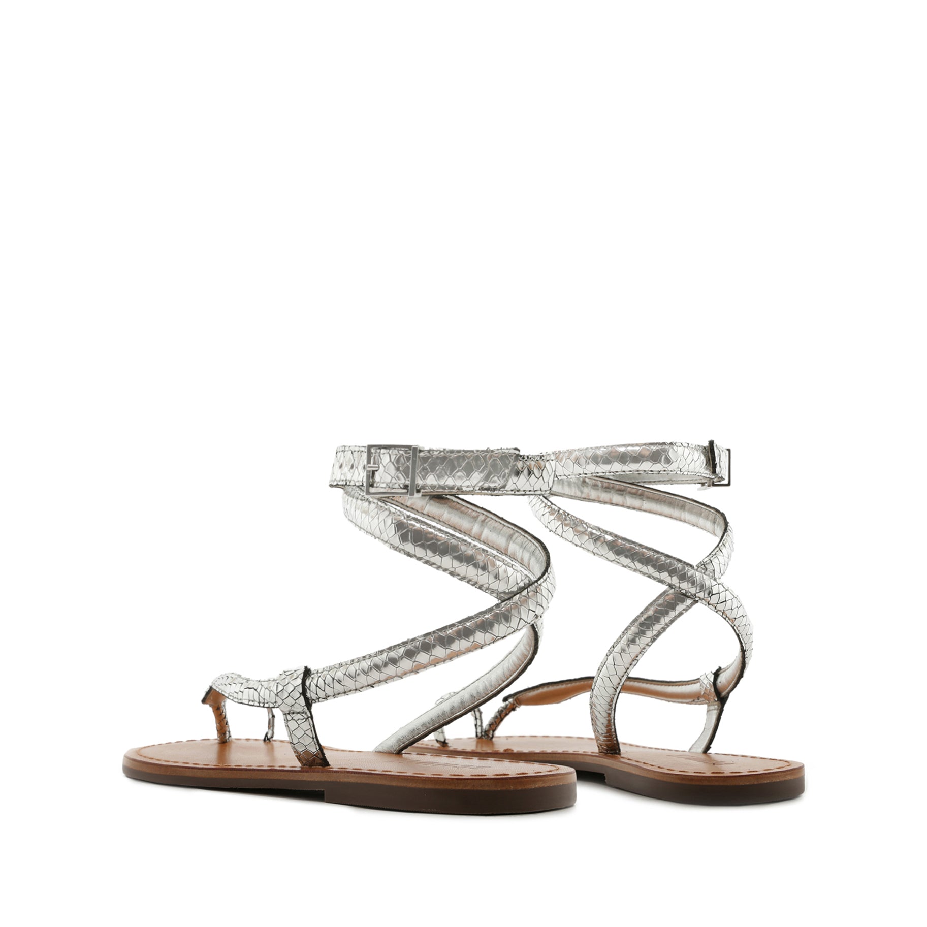 Courtney Metallic Leather Sandal OLD - Schutz Shoes