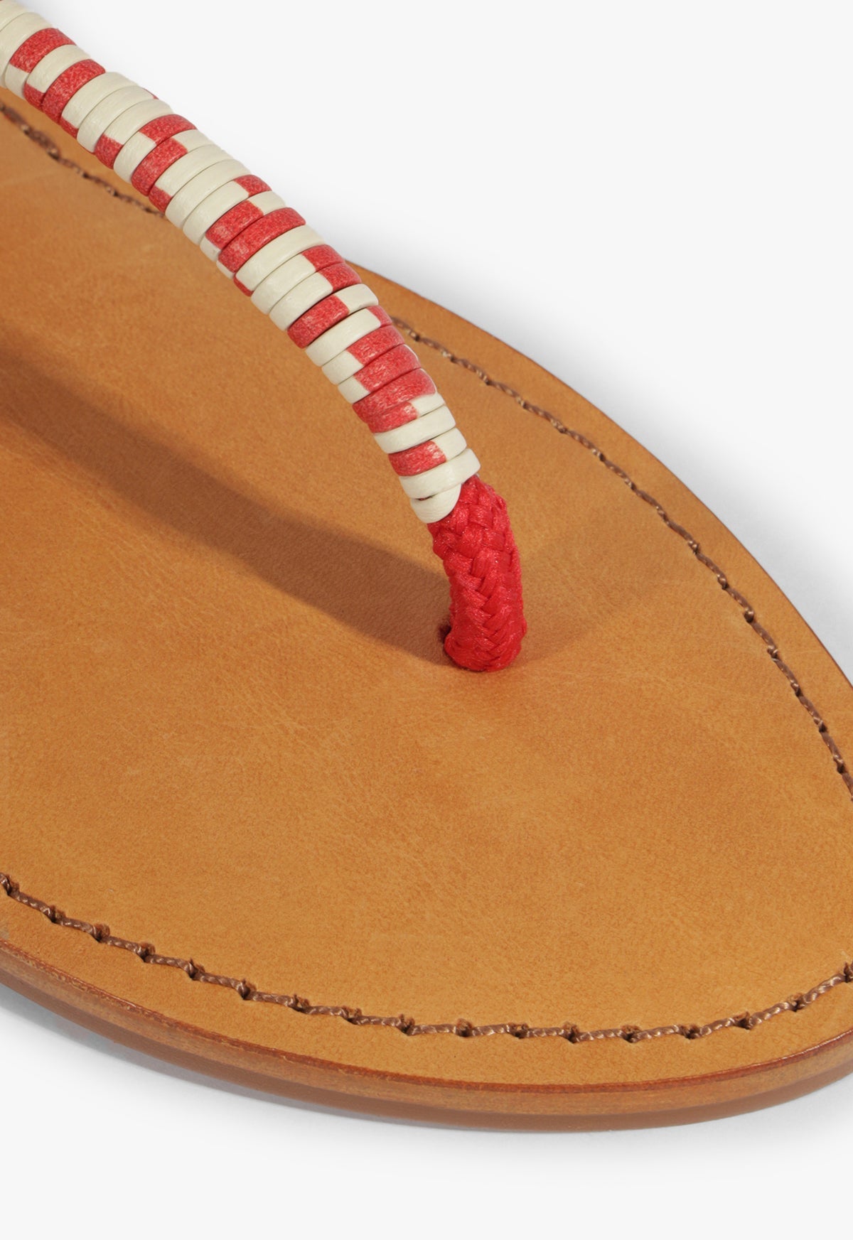 Claire Red Flat Sandal SPRING 25 - Schutz Shoes