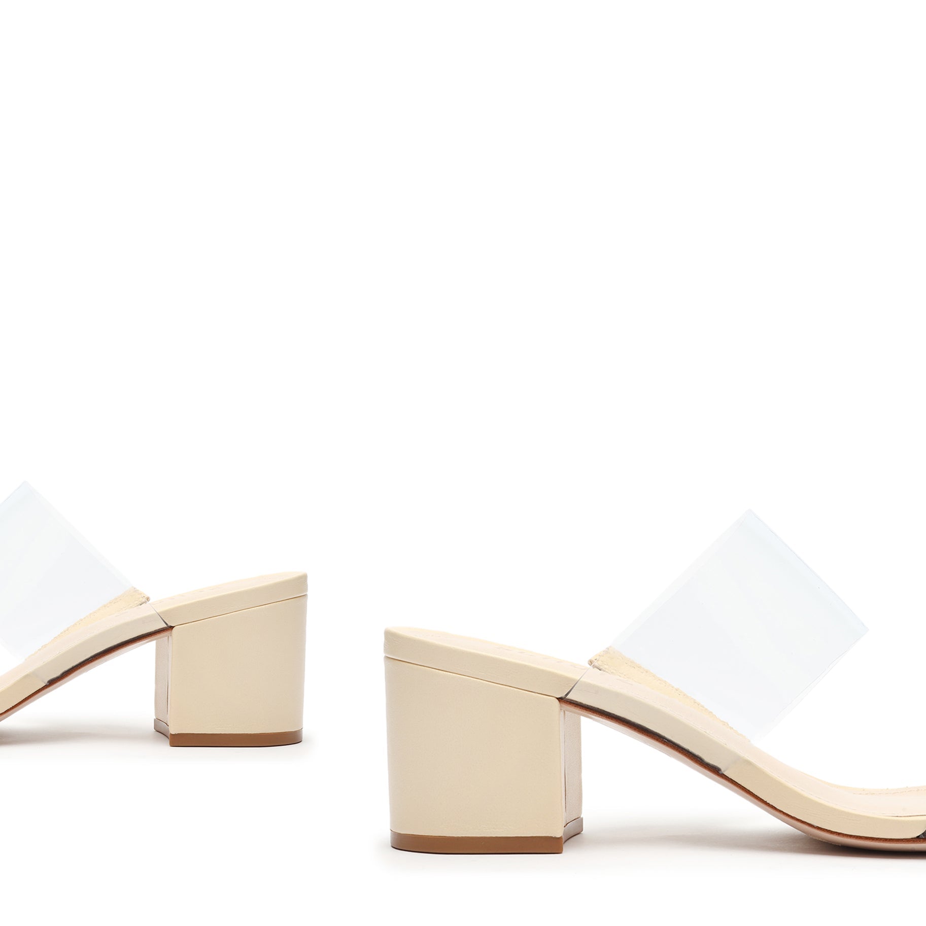 Victorie Vinyl & Leather Sandal OLD - Schutz Shoes