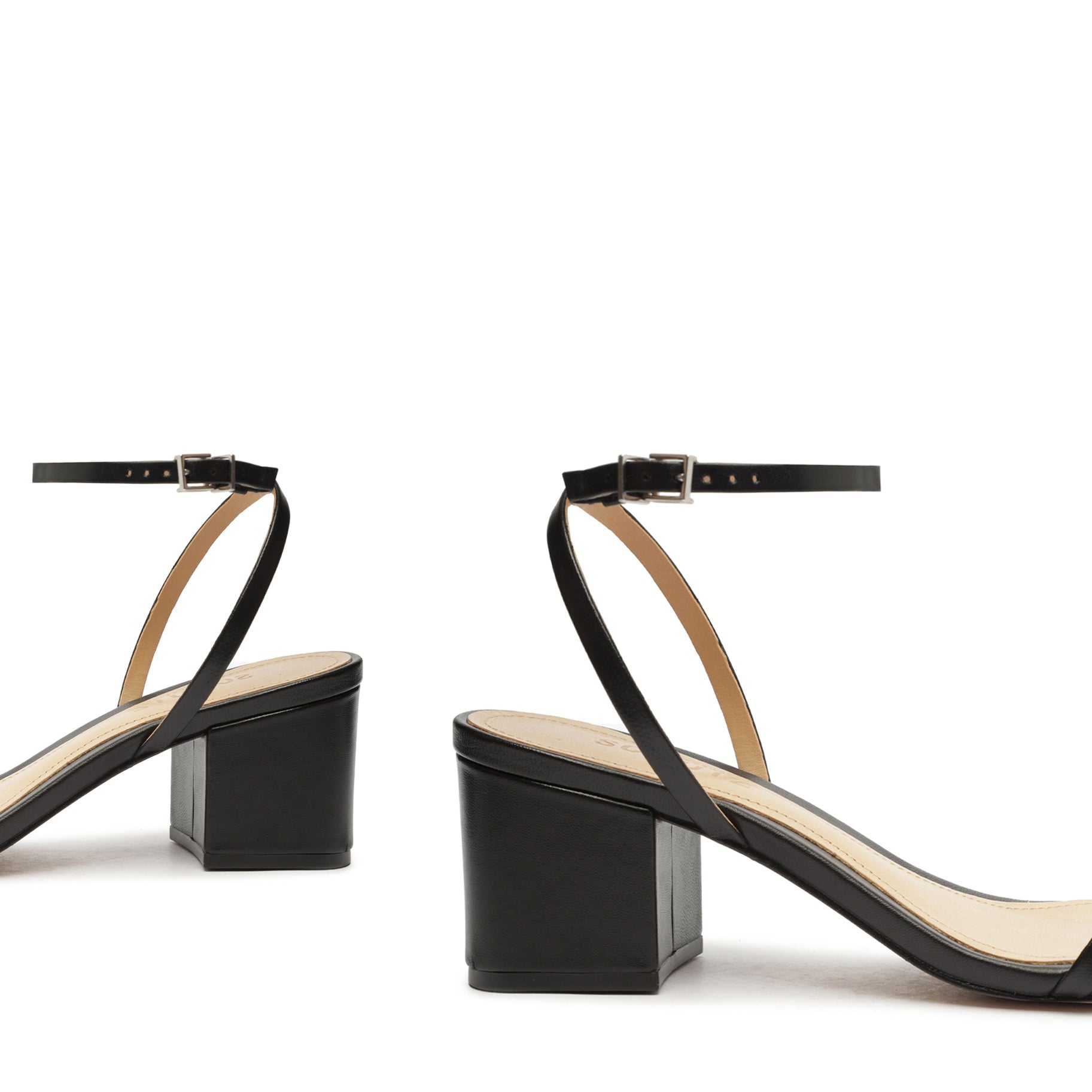 Altina Mid Block Nappa Leather Sandal OLD - Schutz Shoes