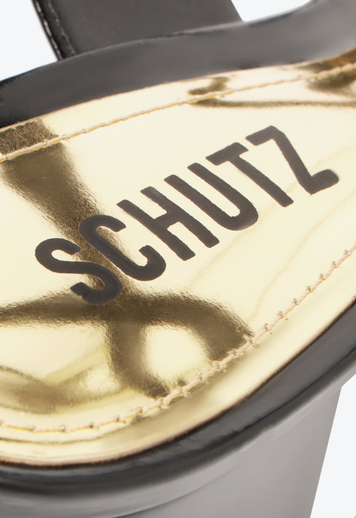Stephanie Block Patent Sandal PRE FALL 24 - Schutz Shoes