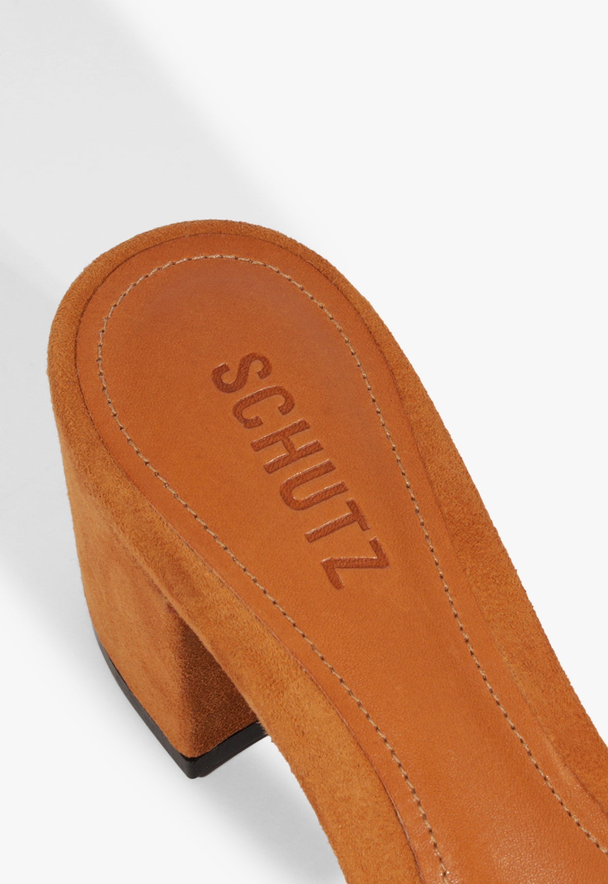 Keefa Block Mule Suede Sandal PRE FALL 25 - Schutz Shoes