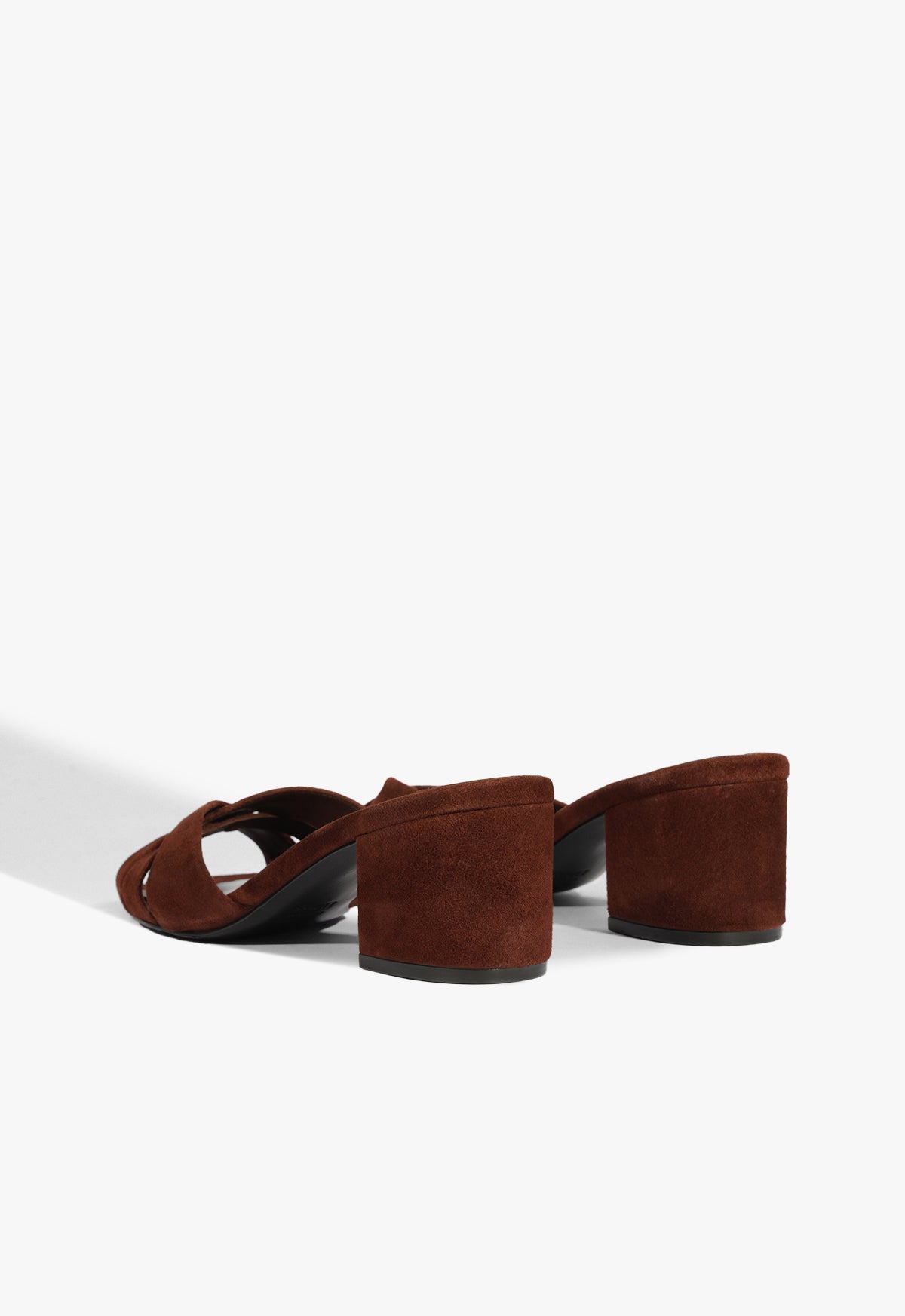 Keefa Block Mule Suede Sandal PRE FALL 25 - Schutz Shoes
