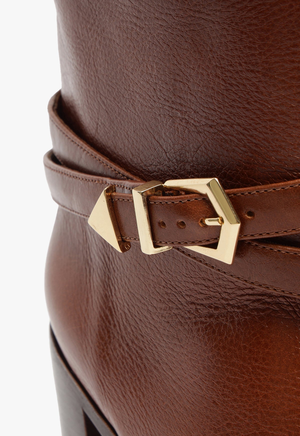 Maryana Belt Block Leather Boot FALL 24 - Schutz Shoes