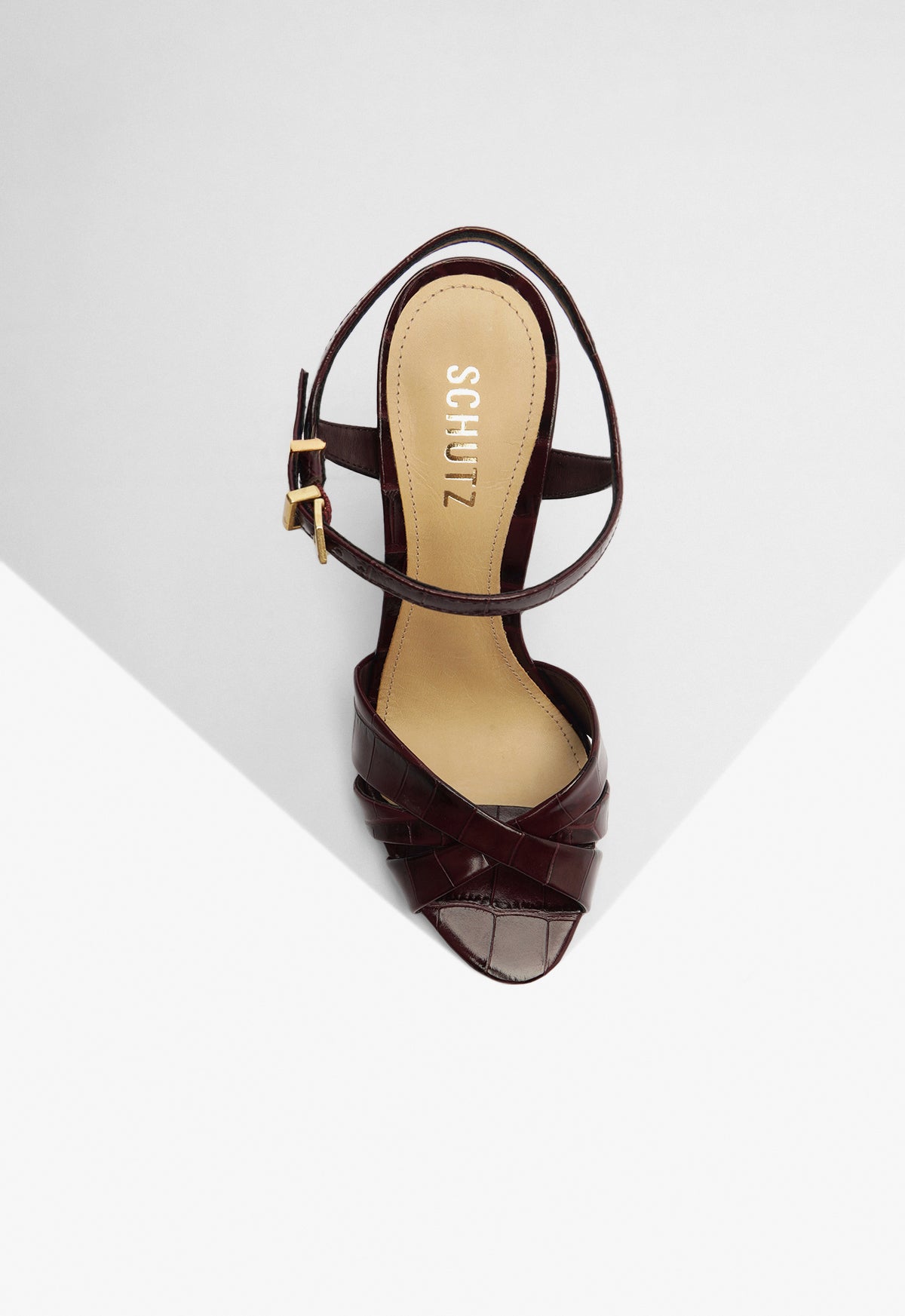 Keefa Block Croc Sandal FALL 24 - Schutz Shoes