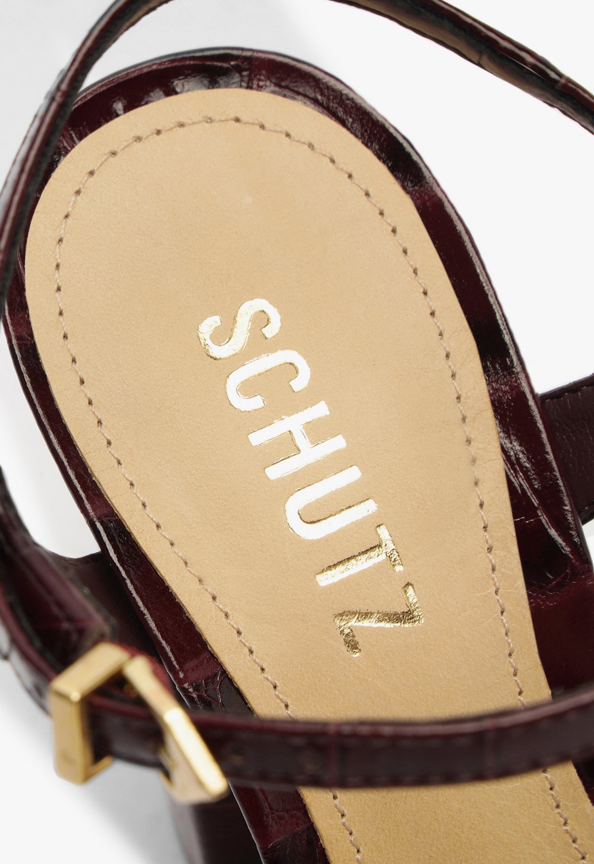 Keefa Block Croc Sandal FALL 24 - Schutz Shoes