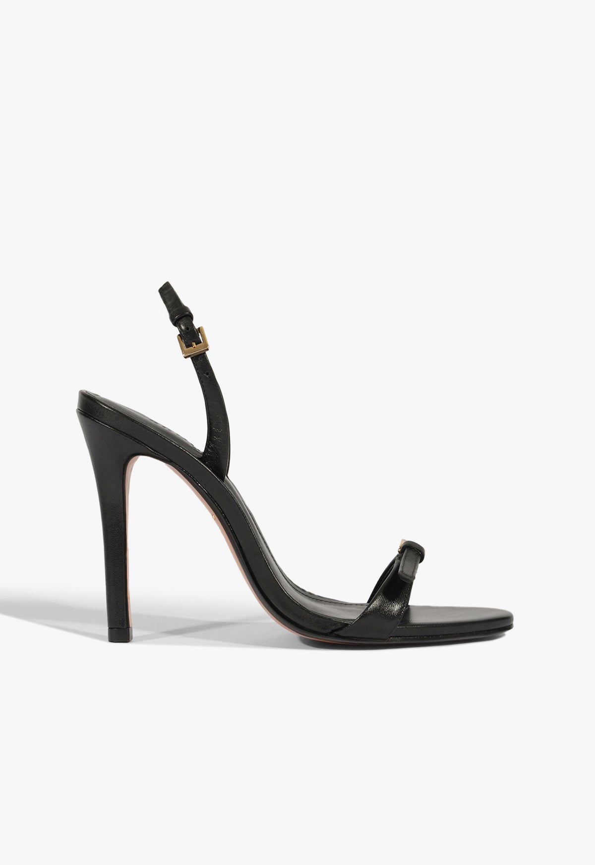 Aurora Sling Leather Sandal Pre Fall 25 5 Black Leather - Schutz Shoes