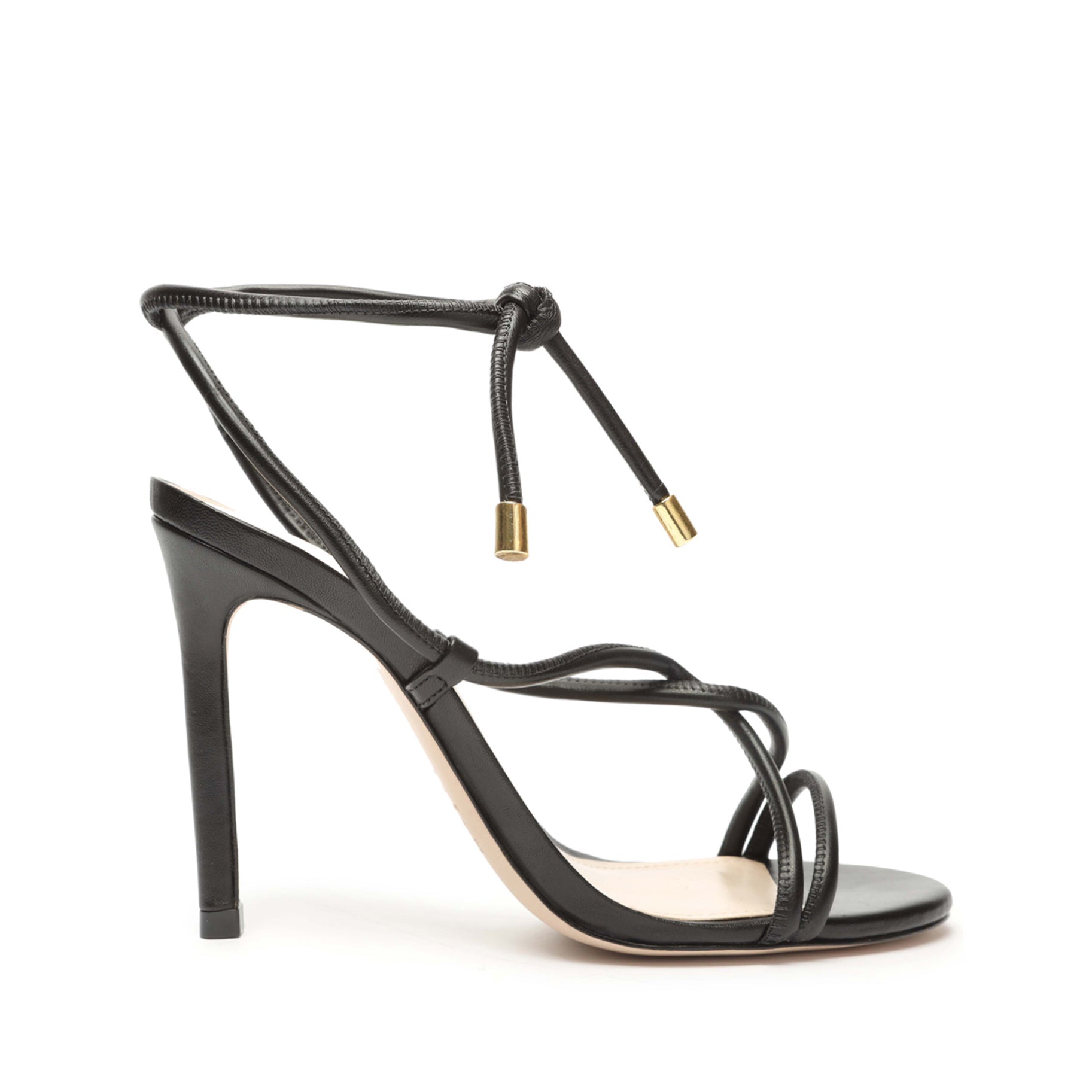 Dale Leather Sandal OLD 5 Black Ecower - Schutz Shoes