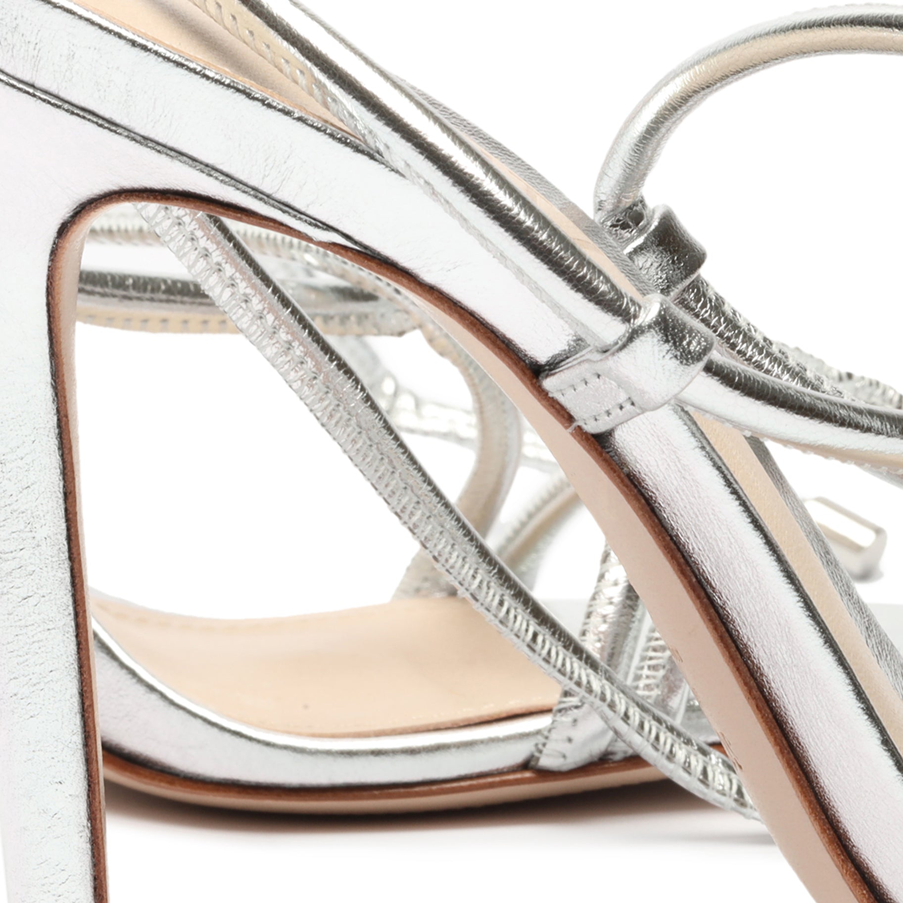 Dale Metallic Leather Sandal OLD - Schutz Shoes