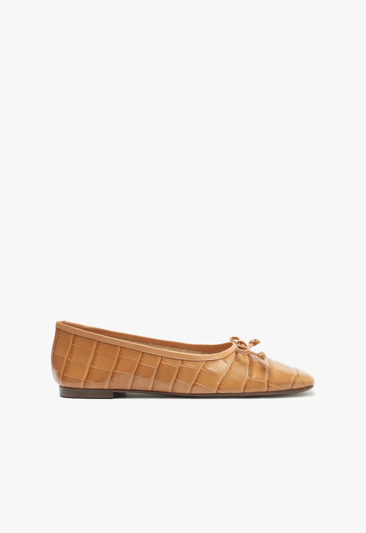 Arissa OLD 5 Honey Peach Crocodile-Embossed Leather - Schutz Shoes