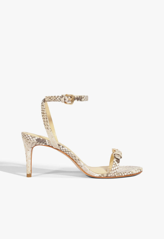 Aurora Mid Sandal SPRING 25 5 Animal Print Leather - Schutz Shoes