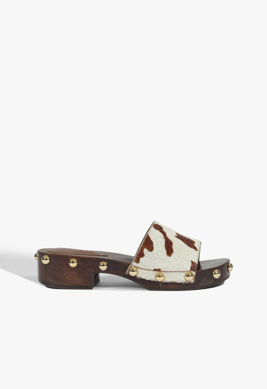 Shayla Calf Hair Sandal Pre Fall 25 5 Pearl Pony Hair Calf - Schutz Shoes