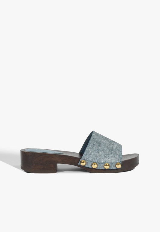 Shayla Leather Sandal Pre Fall 25 5 Infinite Blue Leather - Schutz Shoes