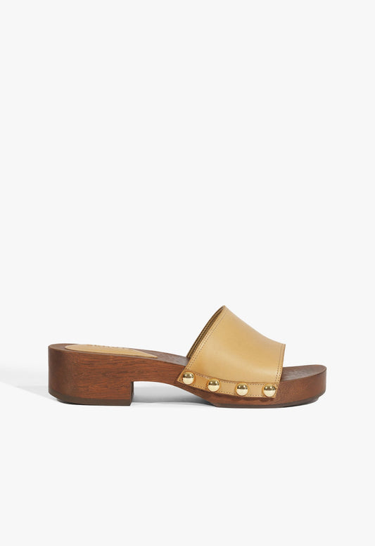 Shayla Leather Sandal Pre Fall 25 5 Fig Leather - Schutz Shoes