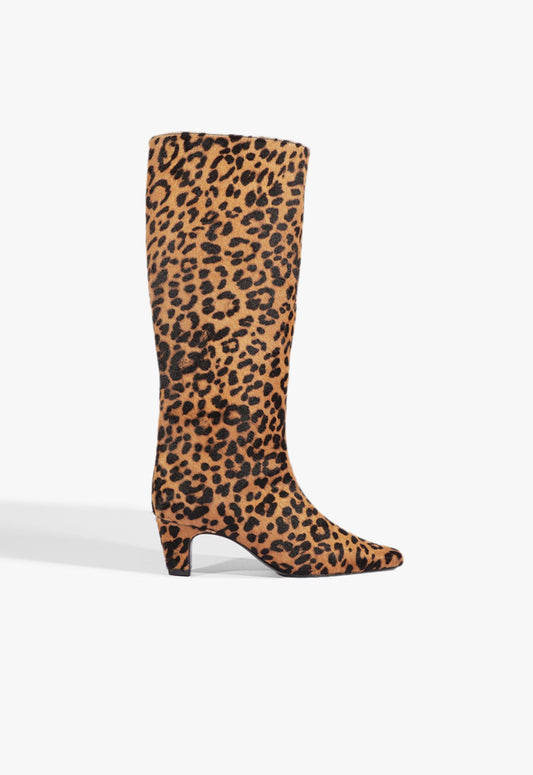 Dellia Up Boot WINTER 24 5 Animal Print Leather - Schutz Shoes