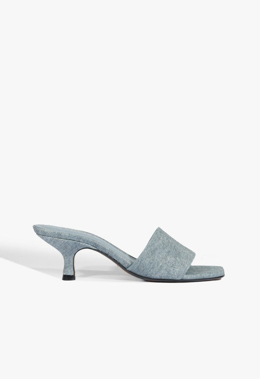 Kelsea Leather Sandal Pre Fall 25 5 Infinite Blue Leather - Schutz Shoes