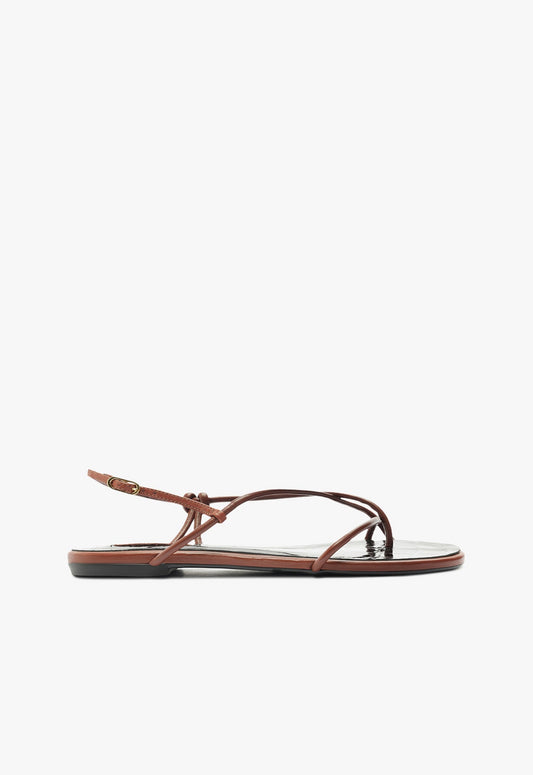 Malta Flat Sandal RESORT 25 5 Black Synthetic - Schutz Shoes