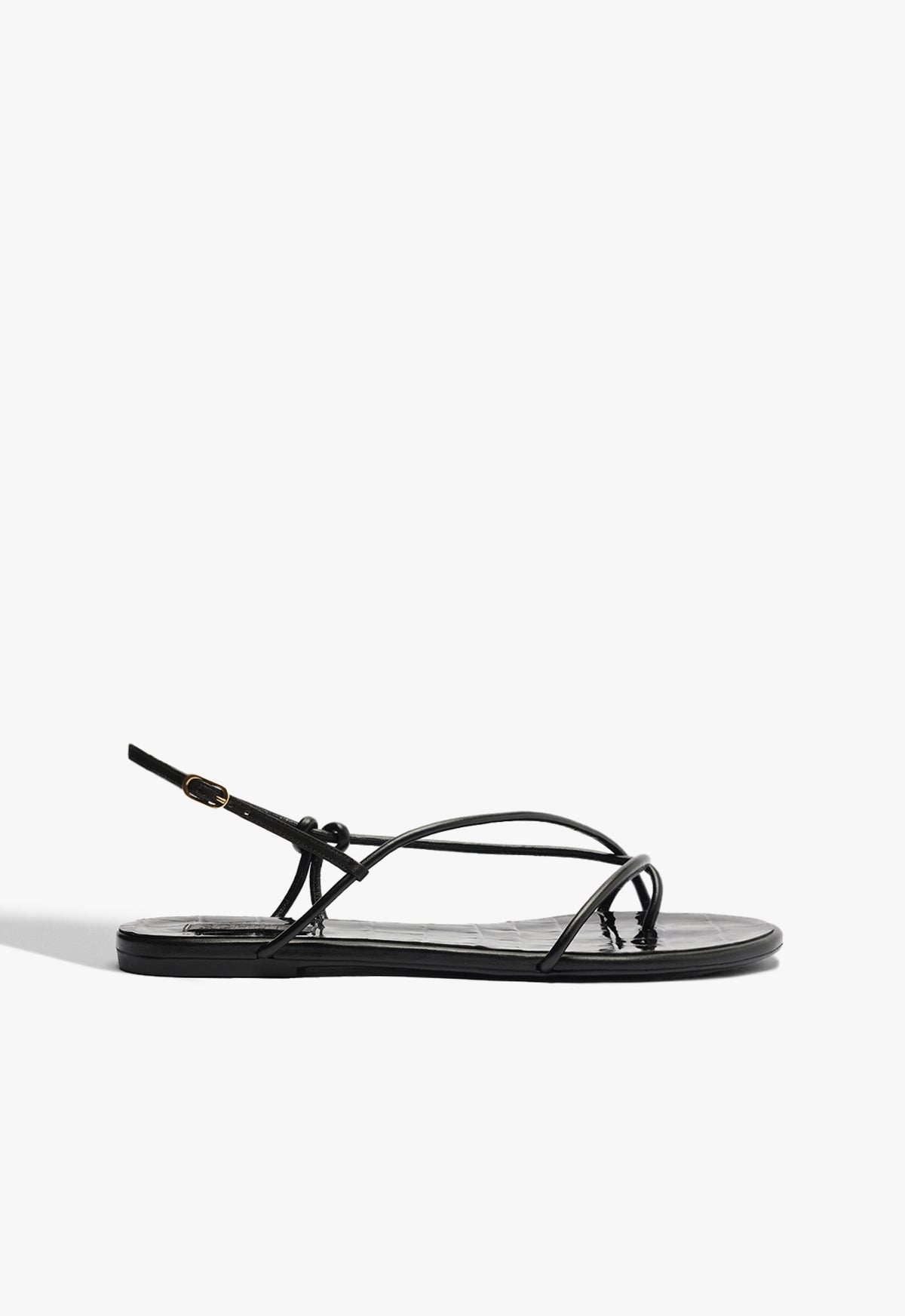 Malta Synthetic Sandal RESORT 25 5 Black Synthetic - Schutz Shoes