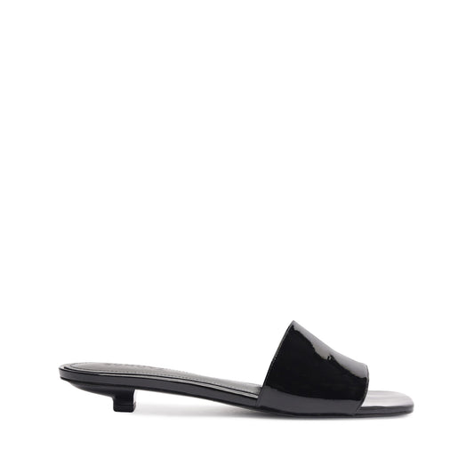 Avery Patent Leather Sandal OLD 5 Black Patent Leather - Schutz Shoes