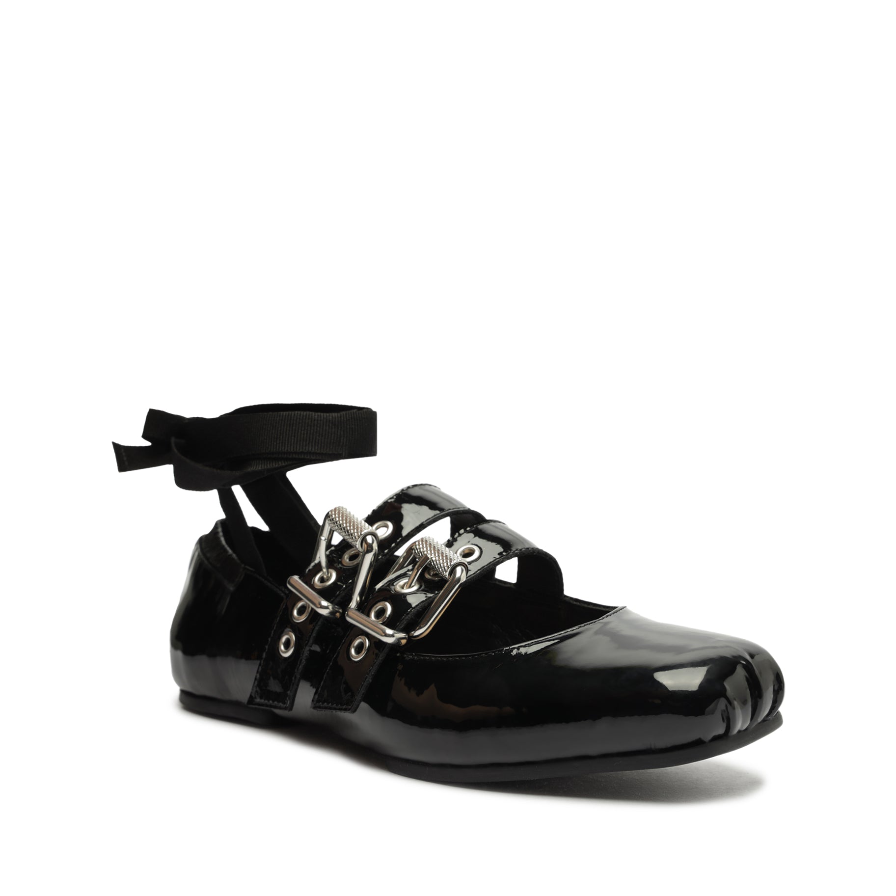 Raika Patent Leather Flat OLD - Schutz Shoes