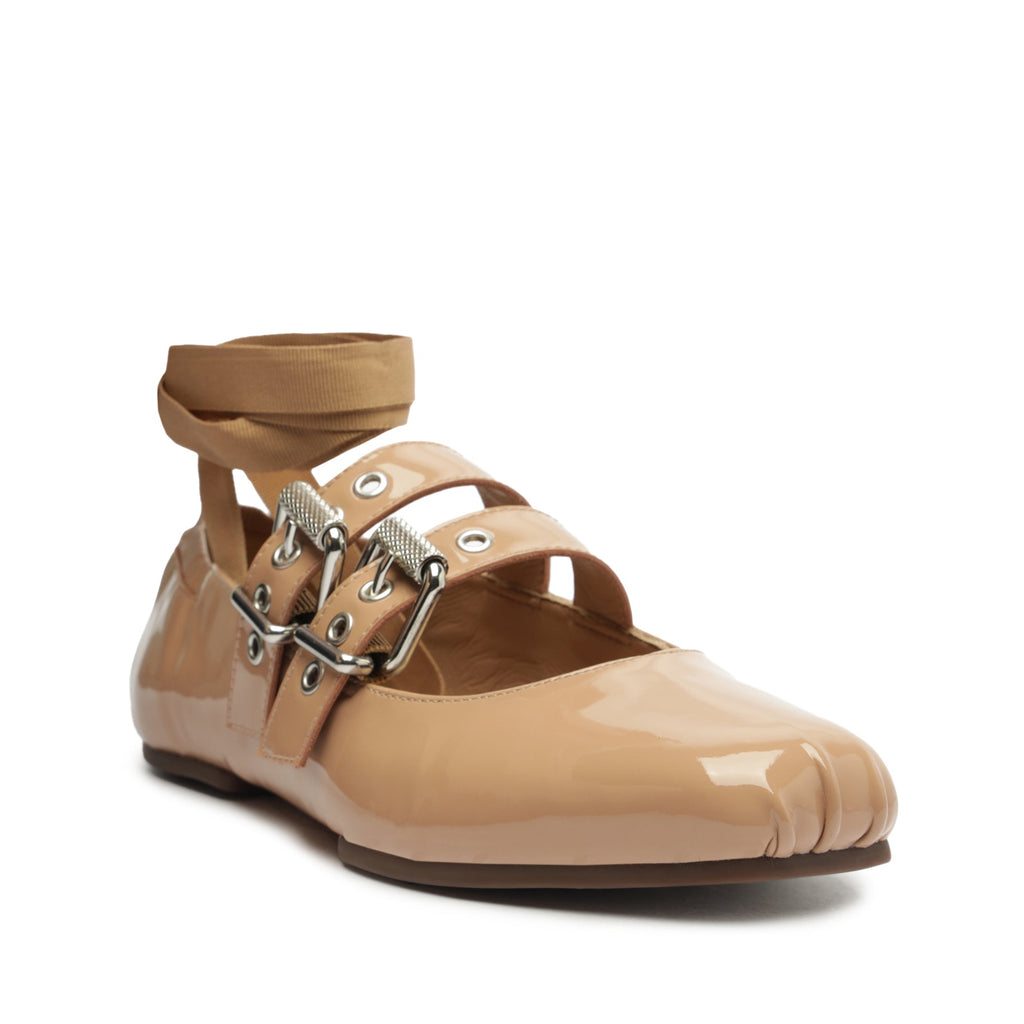 Raika Patent Leather Flat OLD - Schutz Shoes