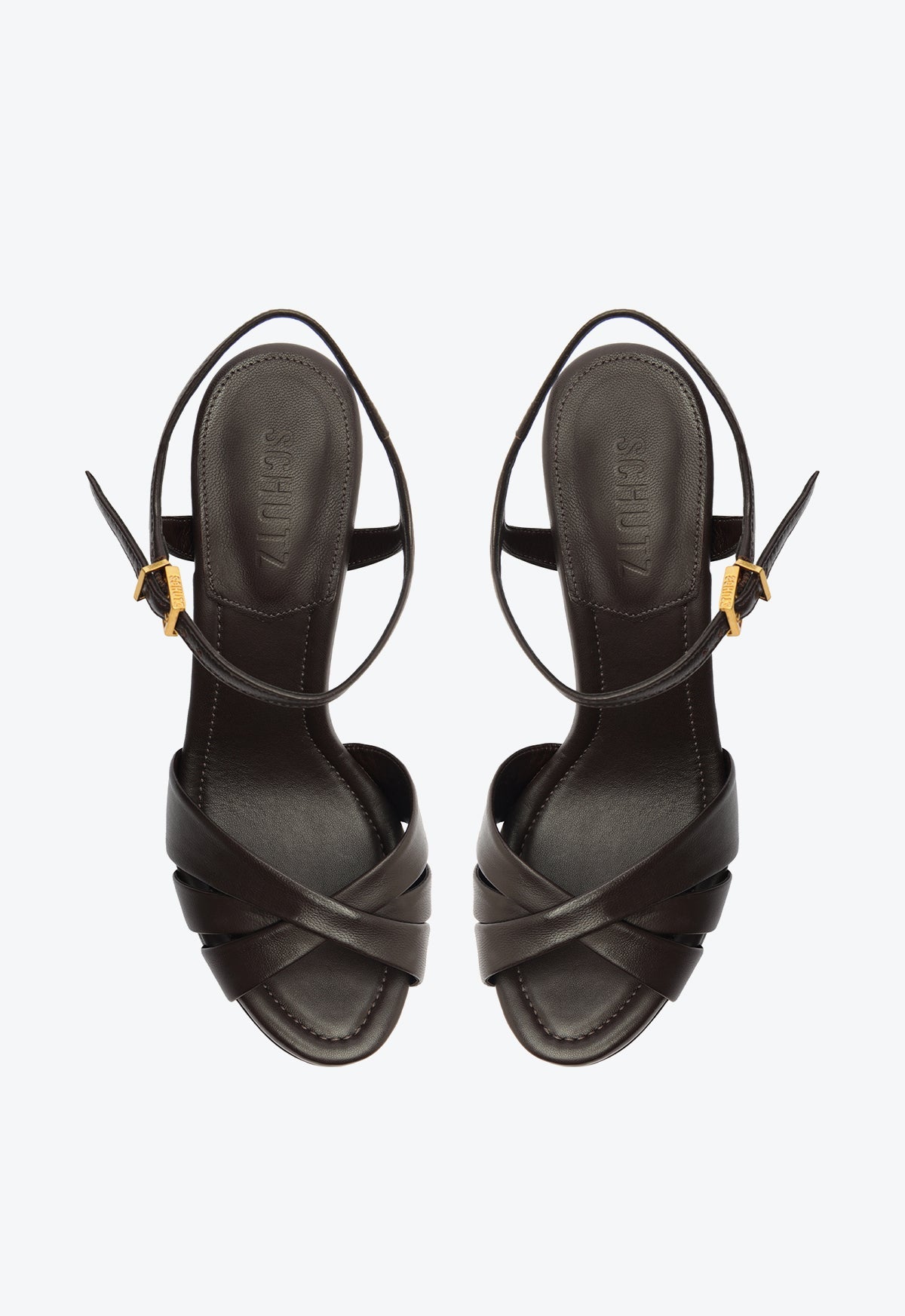 Keefa High Leather Sandal OLD - Schutz Shoes