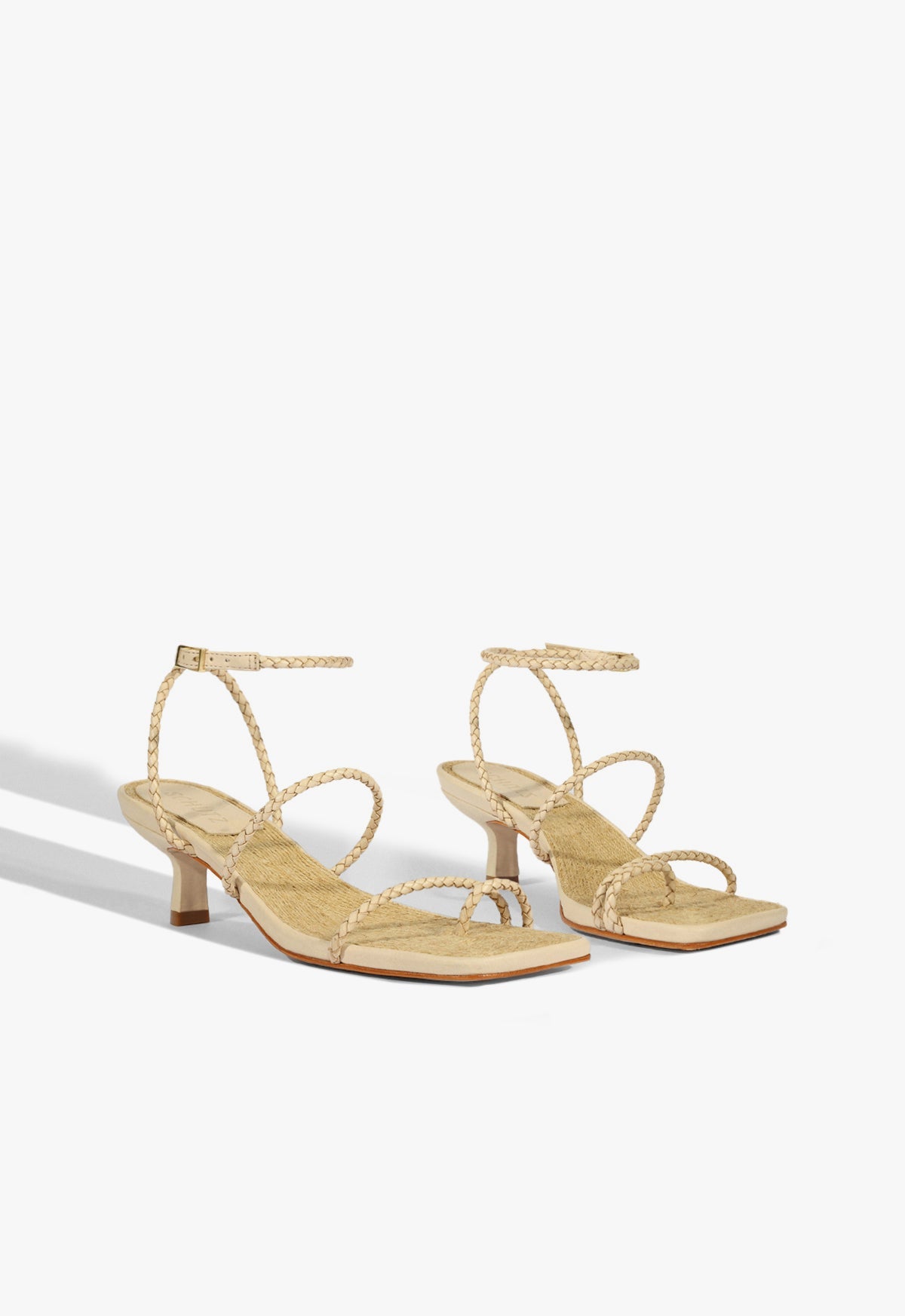 Kaya Straw Mid Sandal SUMMER 25 - Schutz Shoes