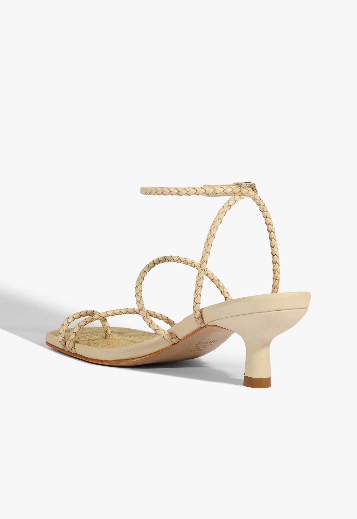 Kaya Straw Mid Sandal SUMMER 25 - Schutz Shoes