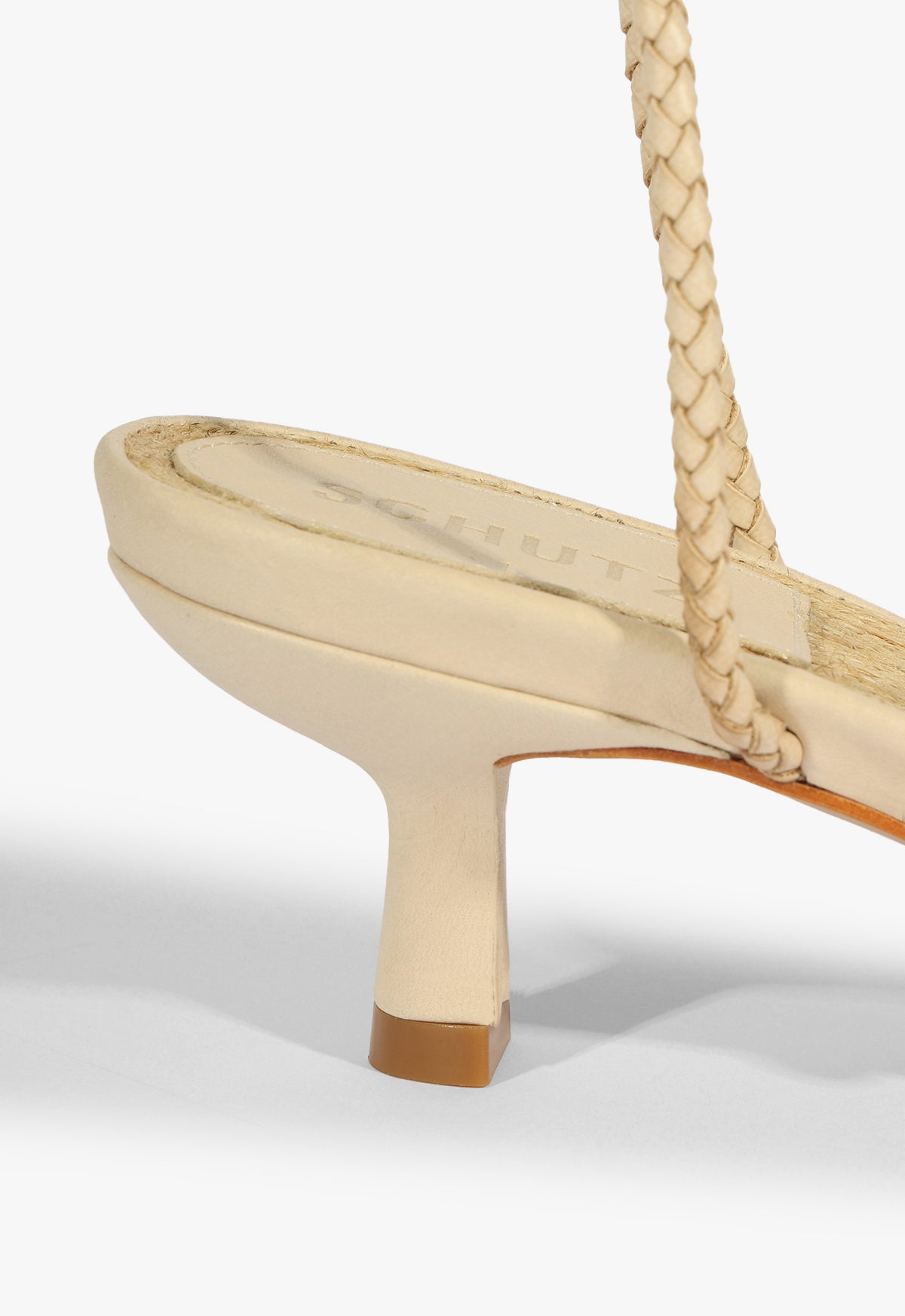 Kaya Straw Mid Sandal SUMMER 25 - Schutz Shoes