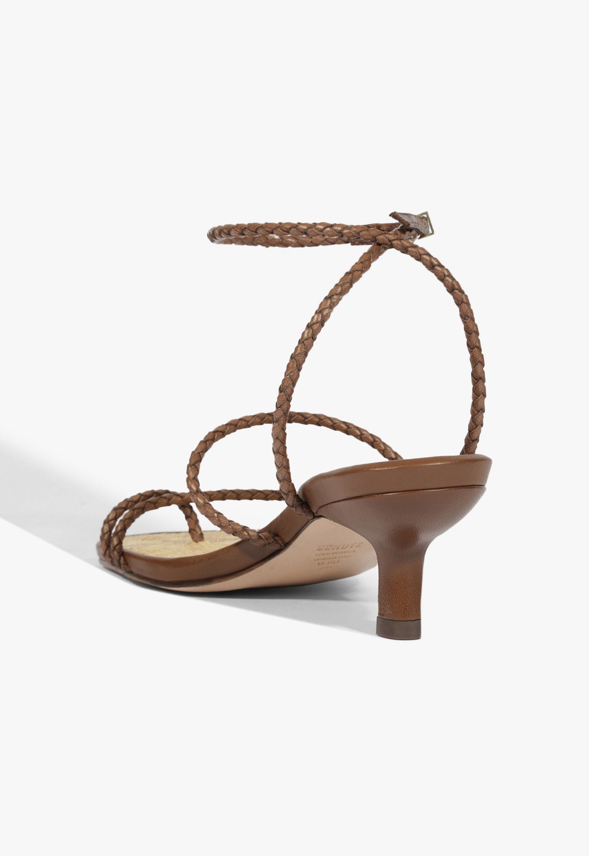 Kaya Straw Mid Sandal SUMMER 25 - Schutz Shoes