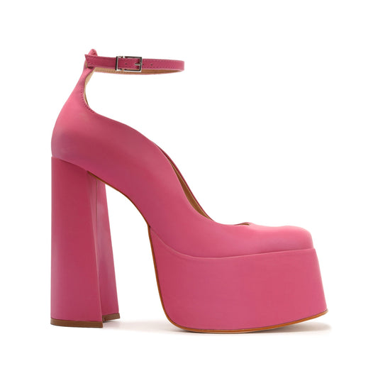 Darlene Pump OLD 5 Pink Bandanna Synthetic Fabric - Schutz Shoes