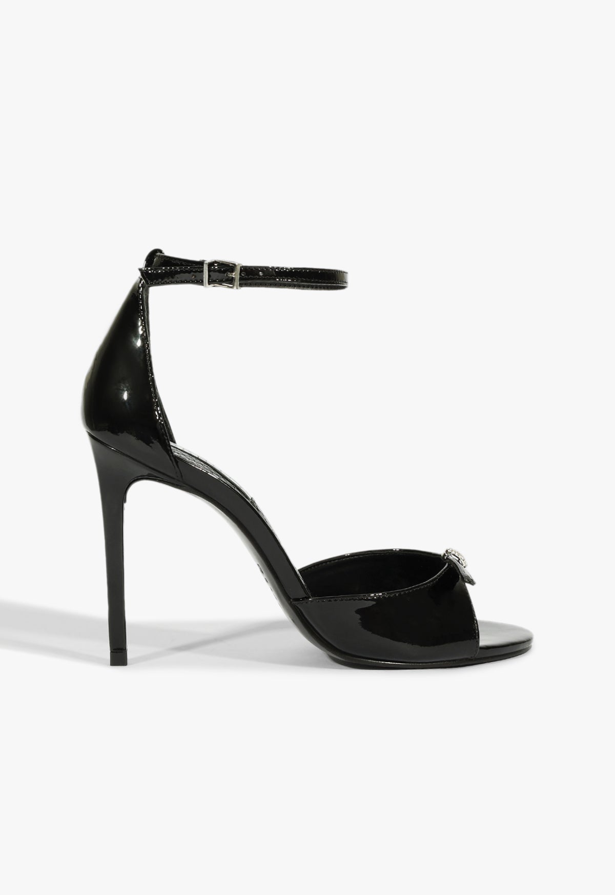 Jane Sandal WINTER 24 5 Black Patent Leather - Schutz Shoes