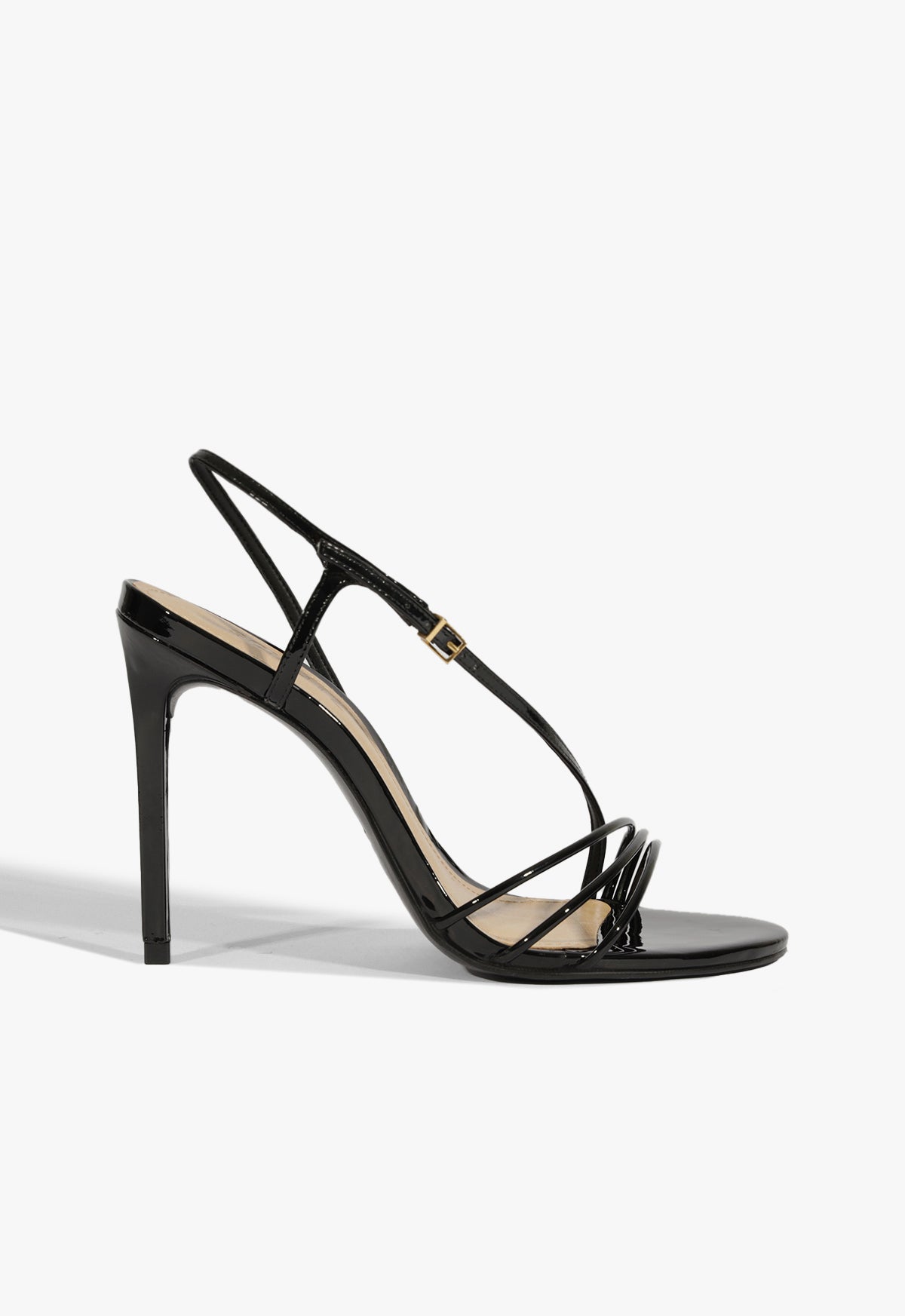 Inez Sandal SPRING 25 5 Black Patent - Schutz Shoes
