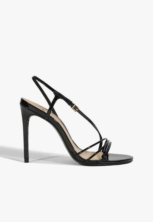 Inez Sandal SPRING 25 5 Black Patent - Schutz Shoes