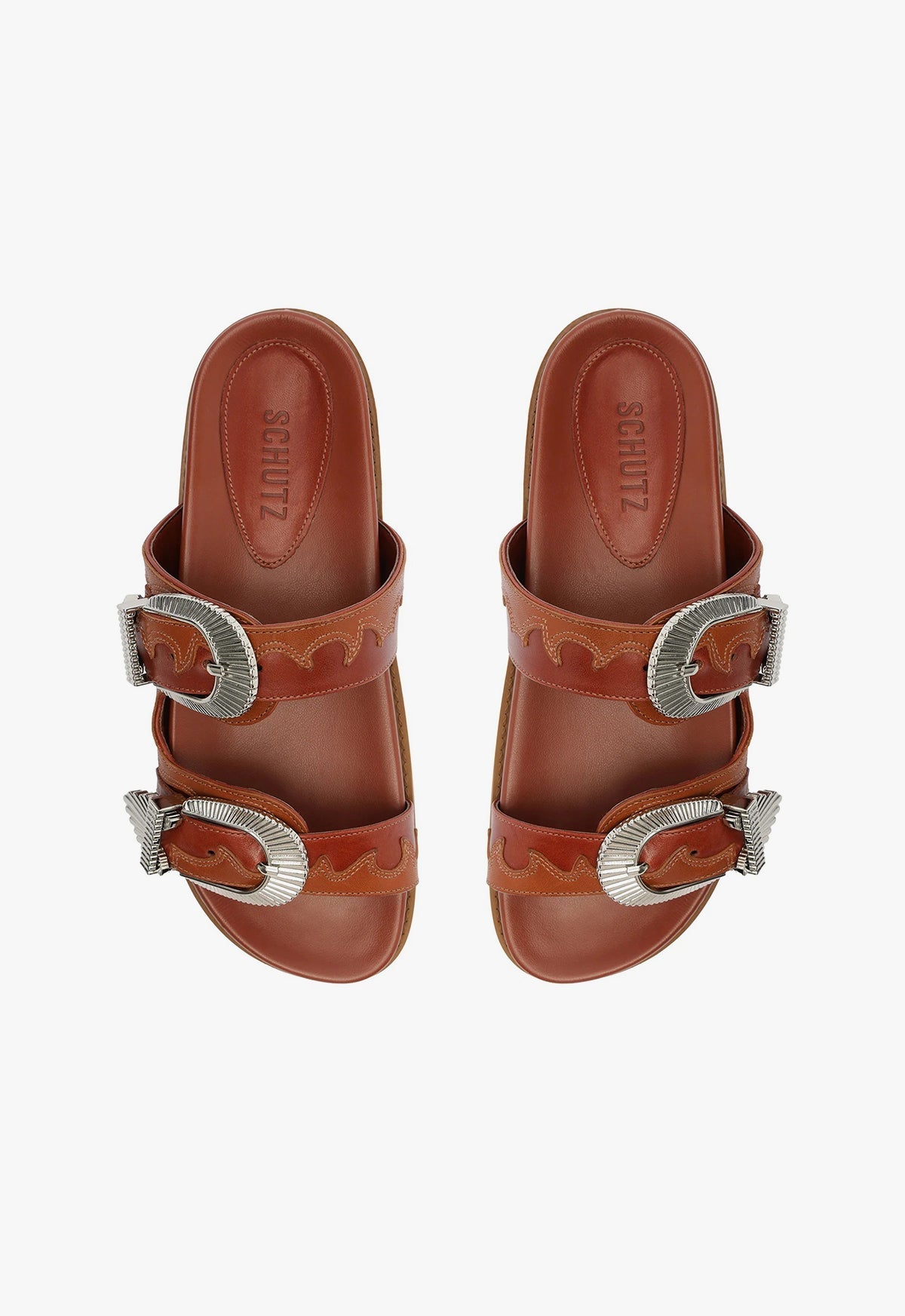 Harper Sporty Leather Sandal PRE FALL 24 - Schutz Shoes