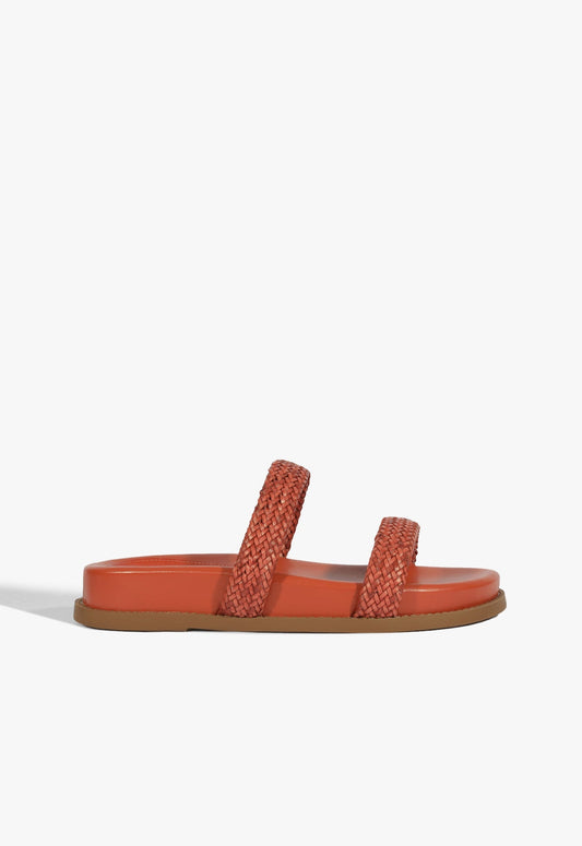 Ruby Sporty Sandal SPRING 25 5 Orange Synthetic - Schutz Shoes