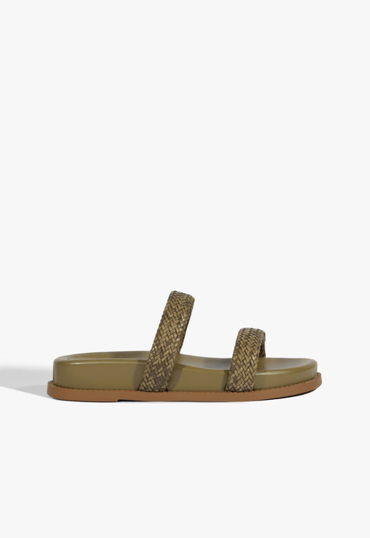 Ruby Green Sporty Sandal SPRING 25 5 Green Synthetic - Schutz Shoes