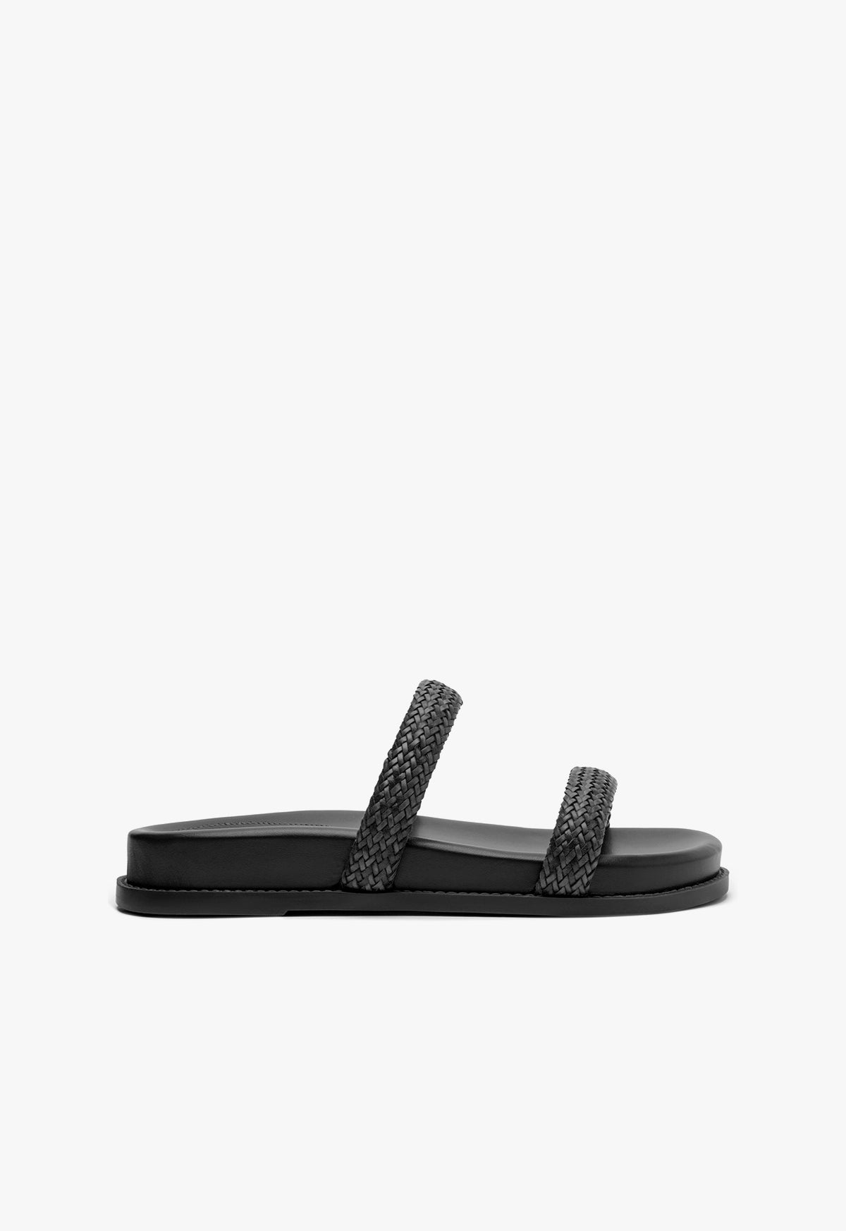 Ruby Black Sporty Sandal SPRING 25 5 Black Synthetic - Schutz Shoes