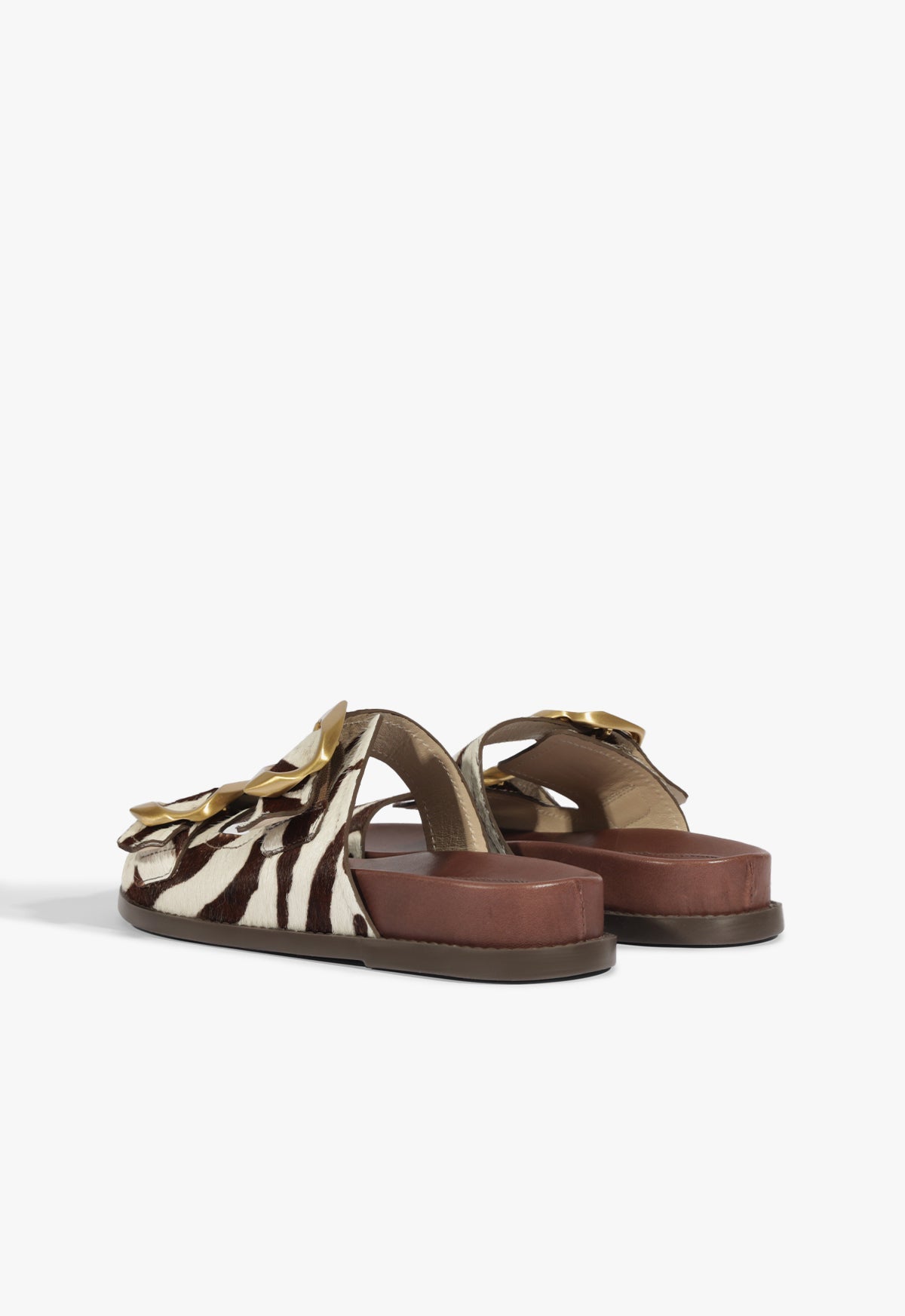 Olga Animal Print Leather Sporty Sandal HIGH SUMMER 25 - Schutz Shoes