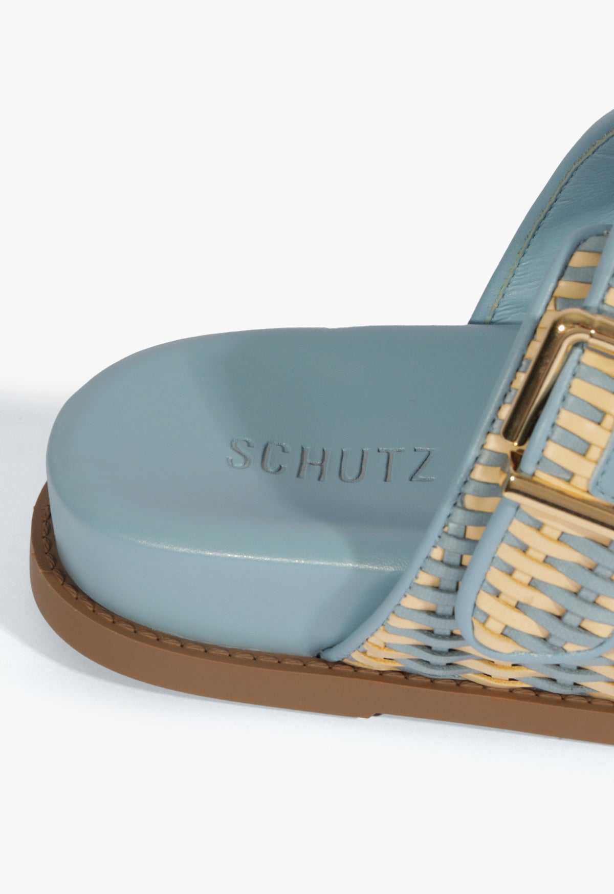Naomi Blue Sporty Sandal SUMMER 25 - Schutz Shoes