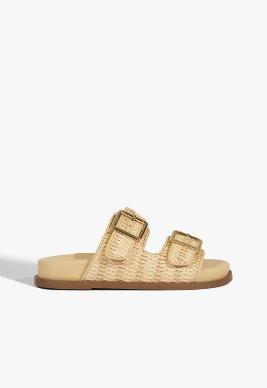 Naomi Beige Sporty Sandal SUMMER 25 5 Beige Synthetic - Schutz Shoes