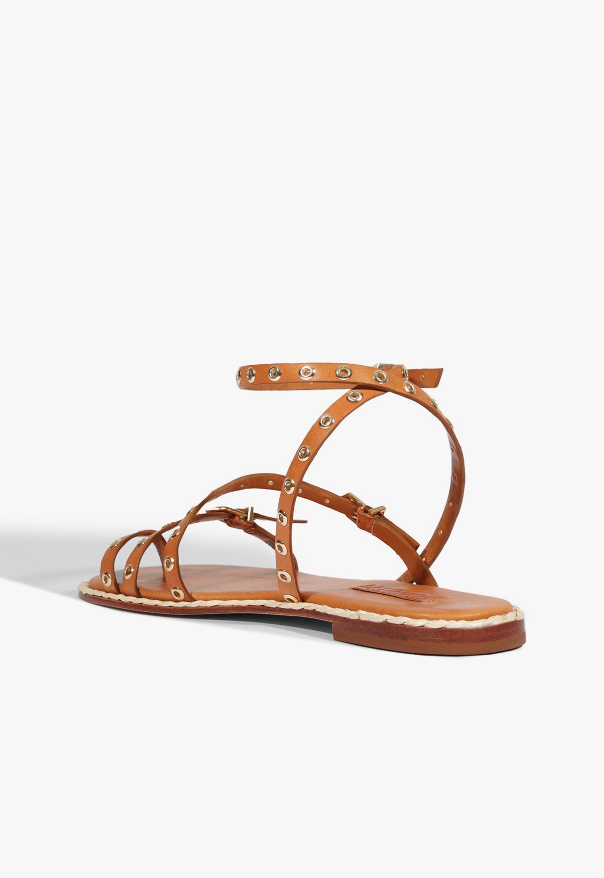 Annete Brown Leather Sandal SPRING 25 - Schutz Shoes