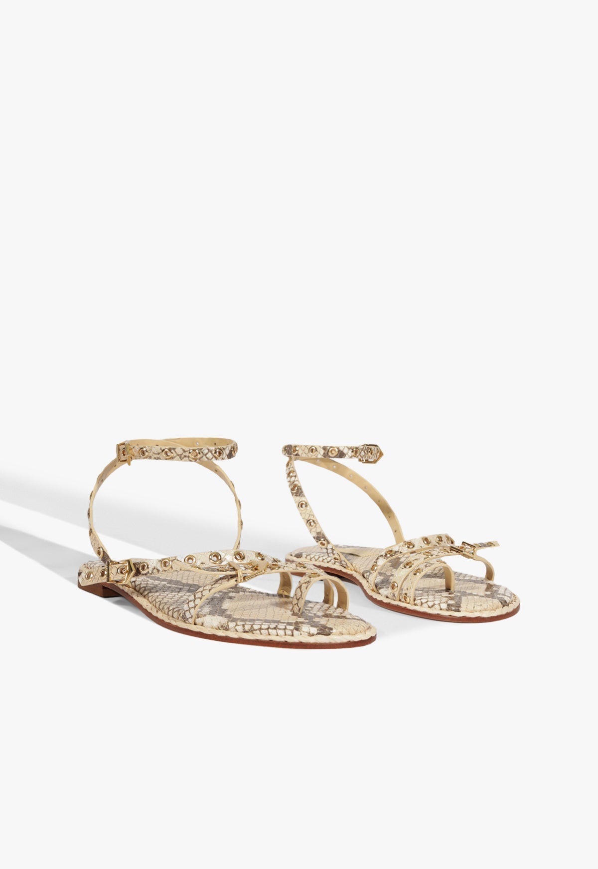 Annete Animal Print Leather Sandal SPRING 25 - Schutz Shoes
