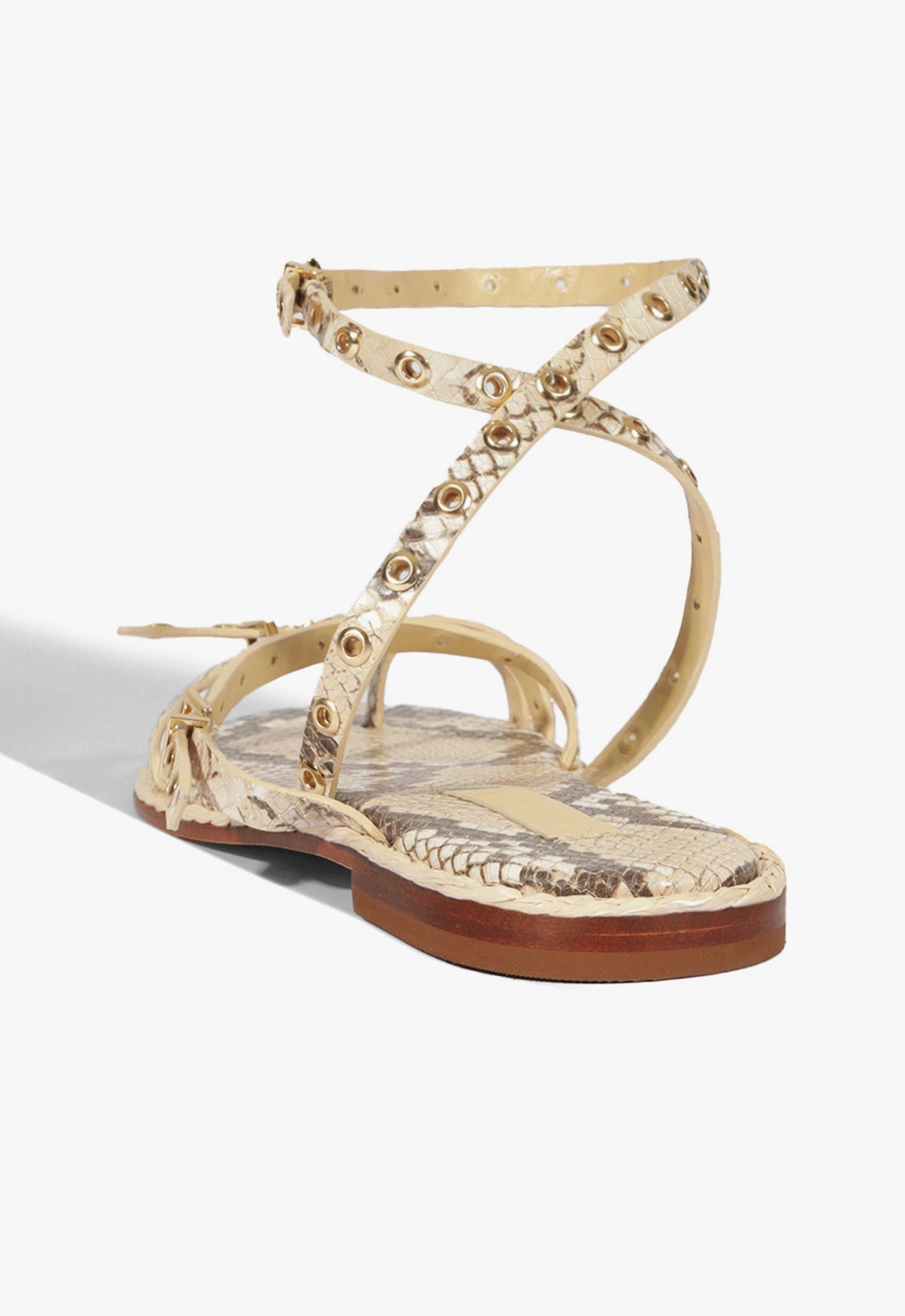 Annete Animal Print Leather Sandal SPRING 25 - Schutz Shoes